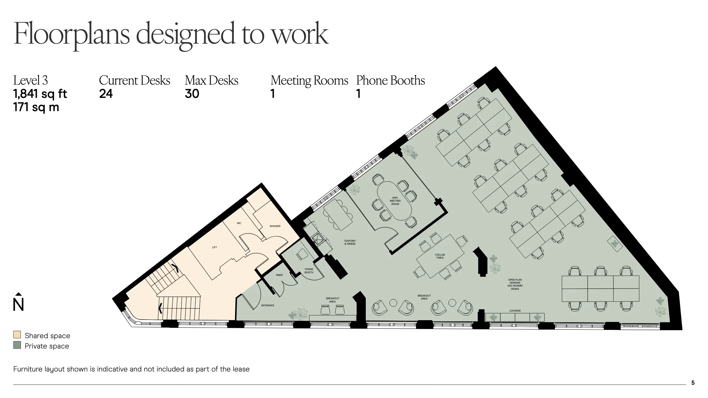 18-20 Appold Street brochure, page 5
