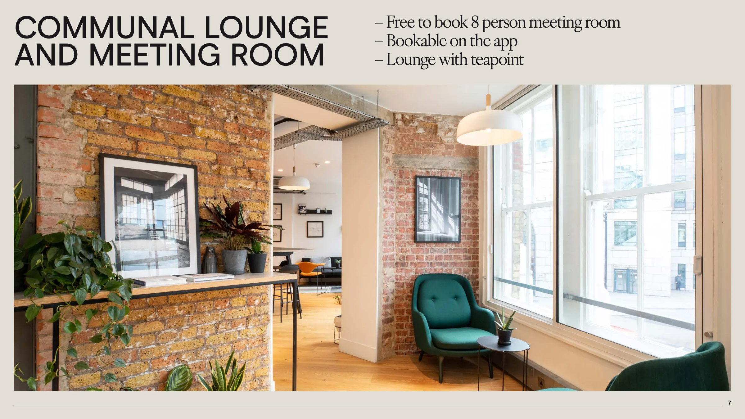 18-20 Appold Street brochure, page 7