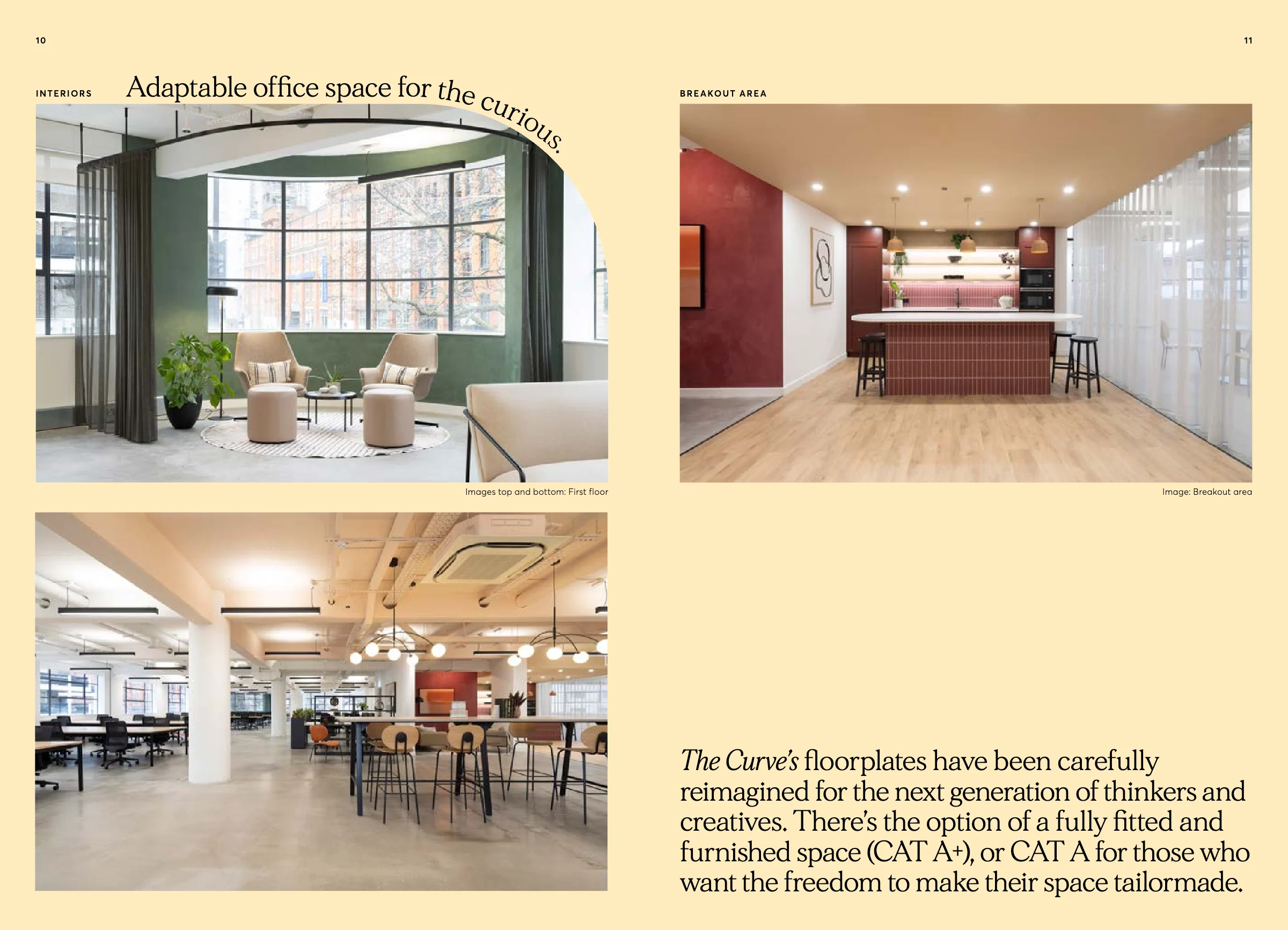 The Curve, Old Street brochure, page 7